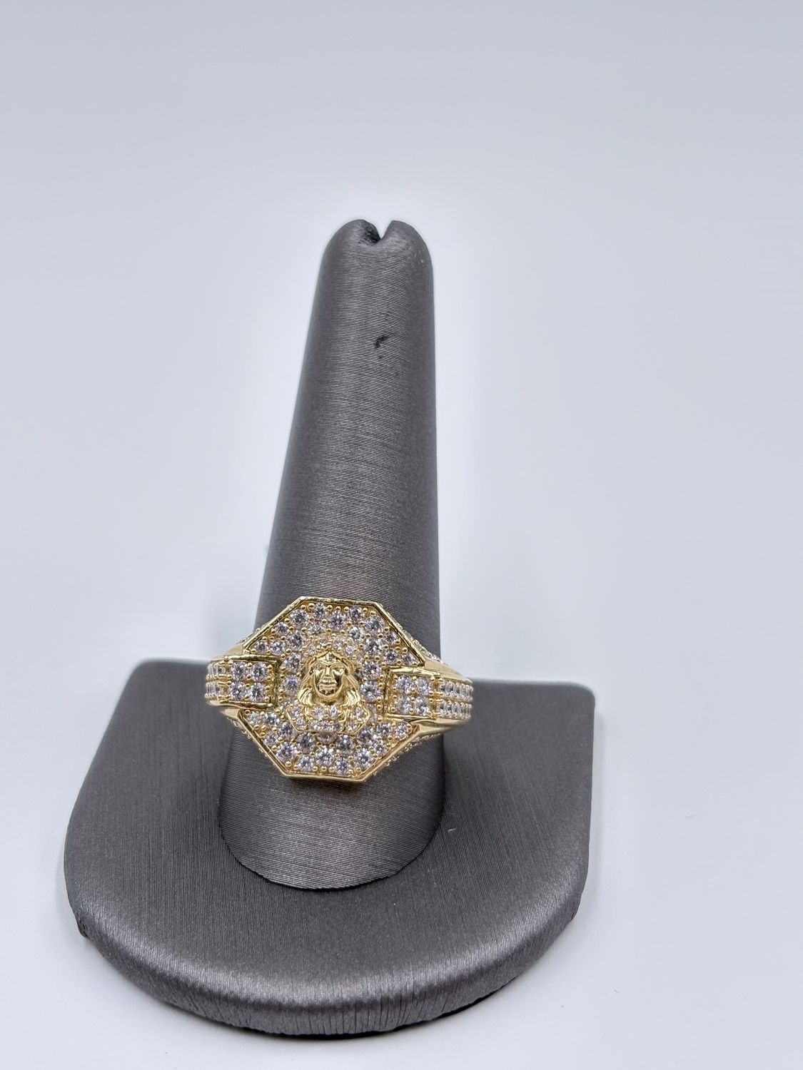 Anillo del rostro de cristo 14k