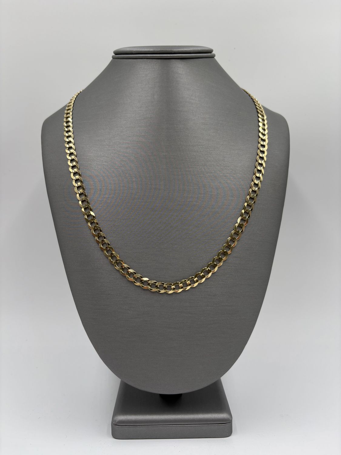 Cadena martillada 14k