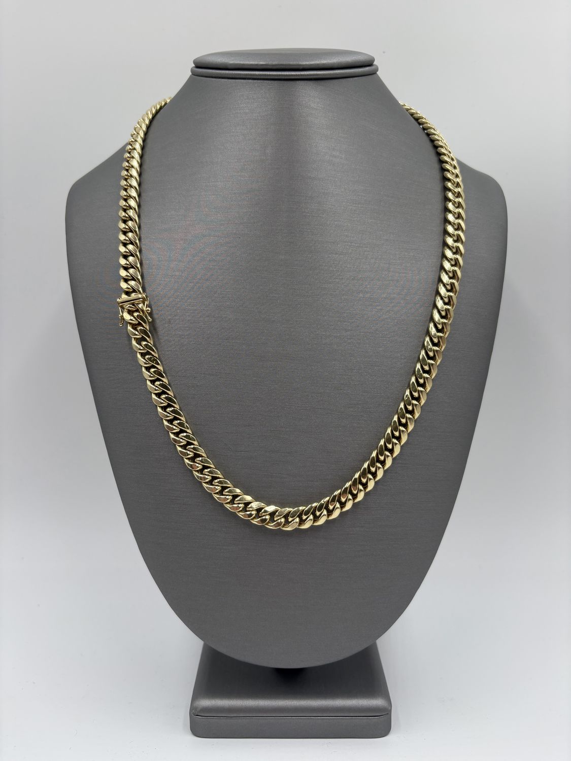 Cadena cuban link semisolida 10k