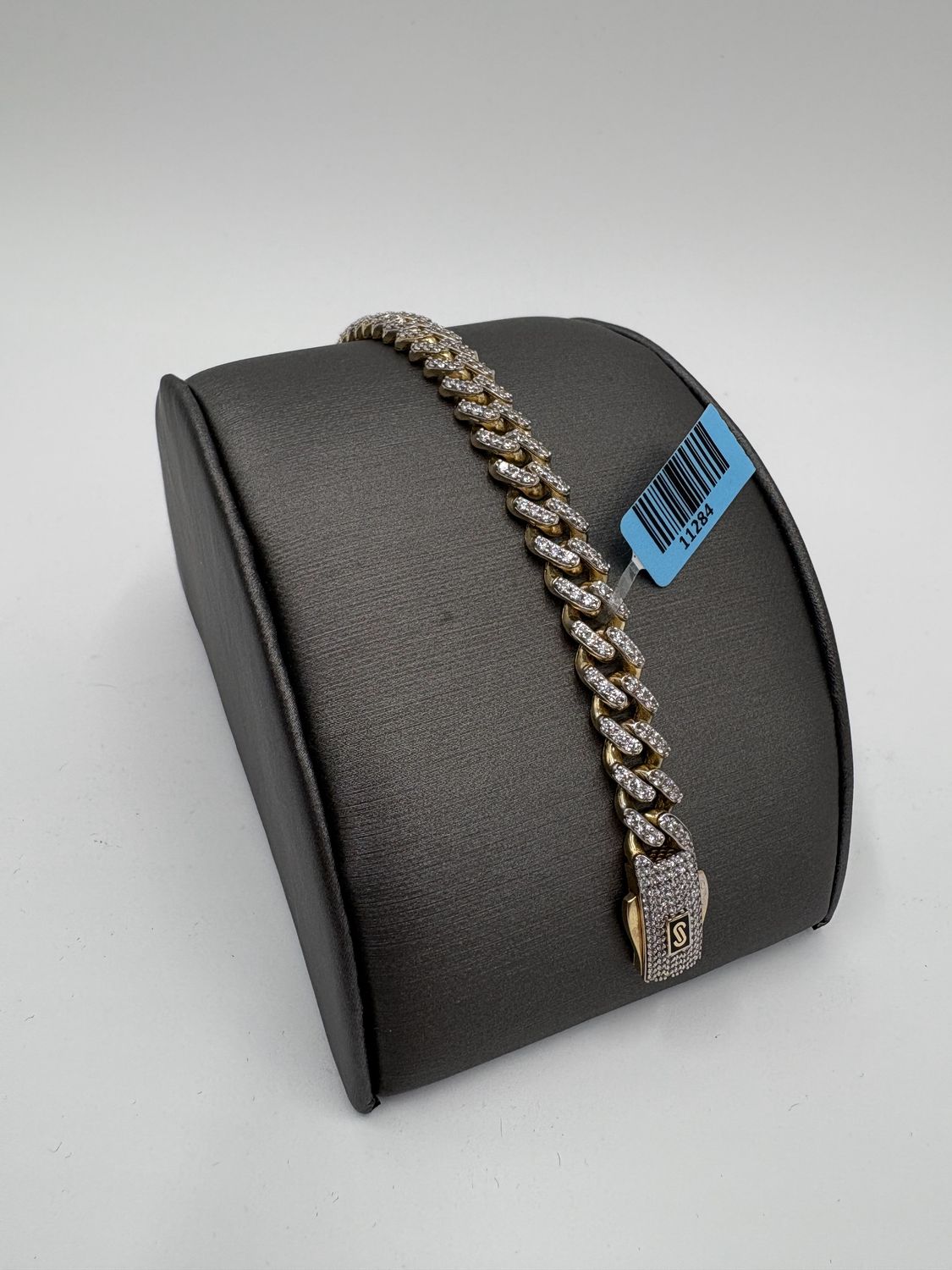 Pulsera full ice 14k