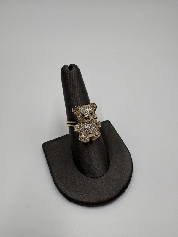 Anillo de osito 10k
