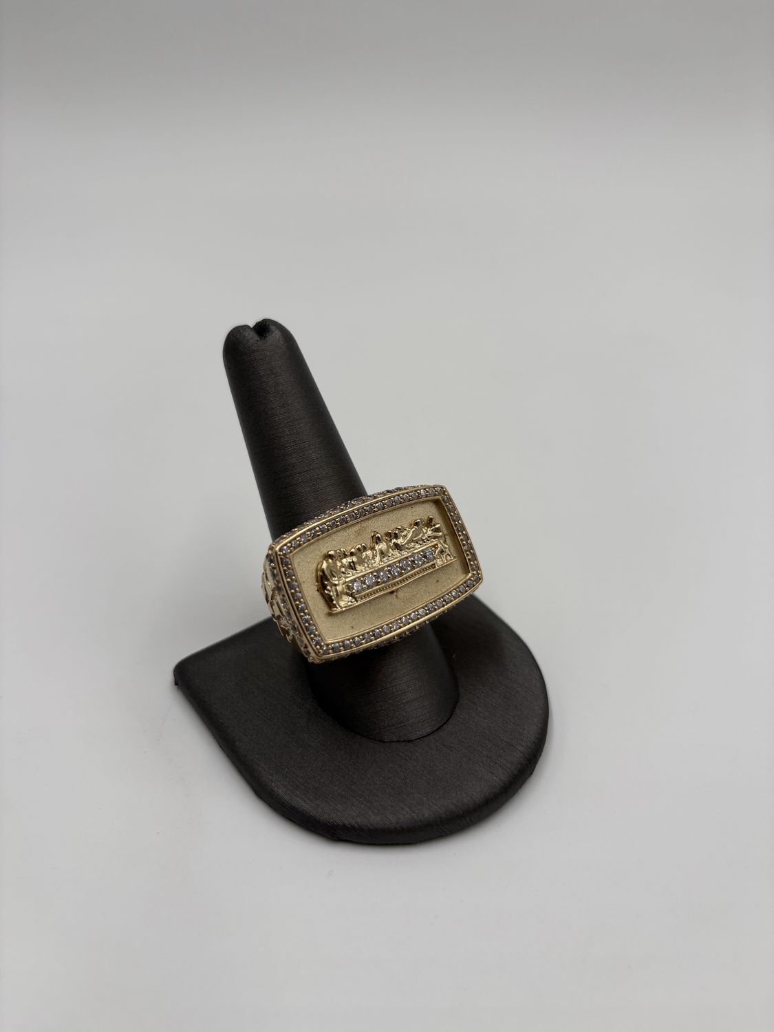Anillo de la santa cena 10k