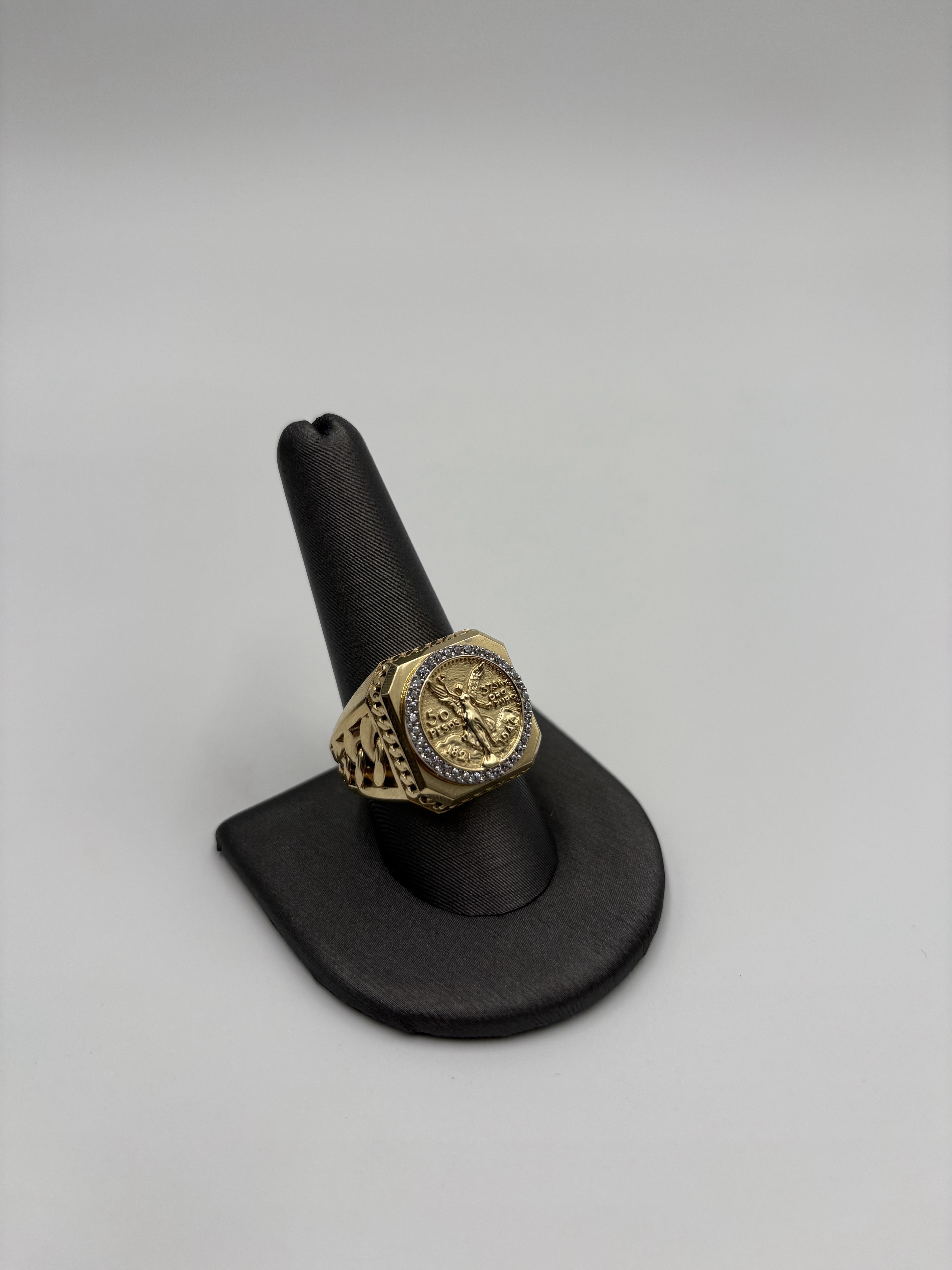 Anillo de hombre de centenario 10k