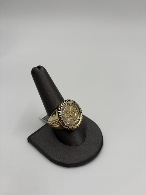 Anillo de hombre de centenario 10k
