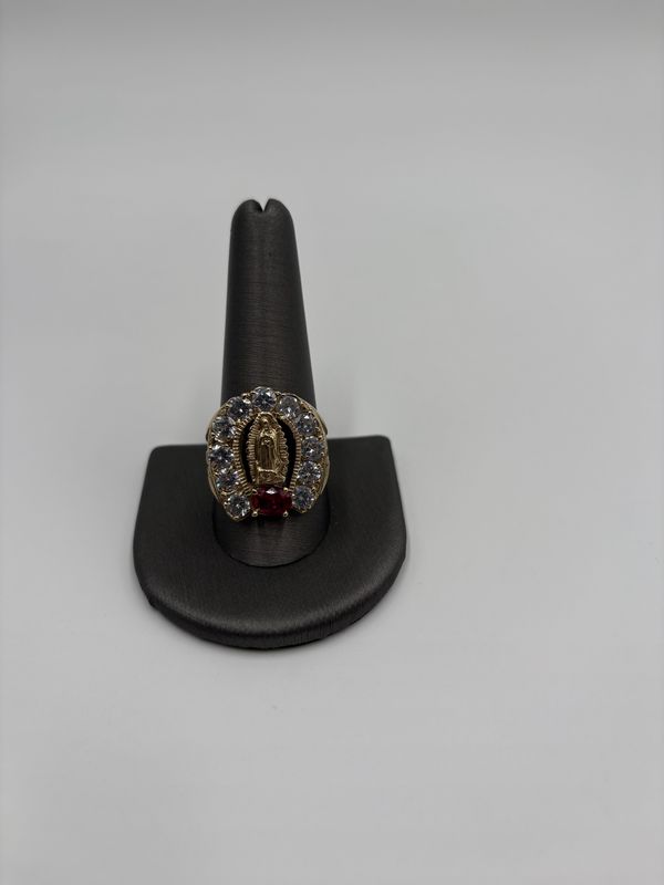 Anillo de la virgen de Guadalupe 10k