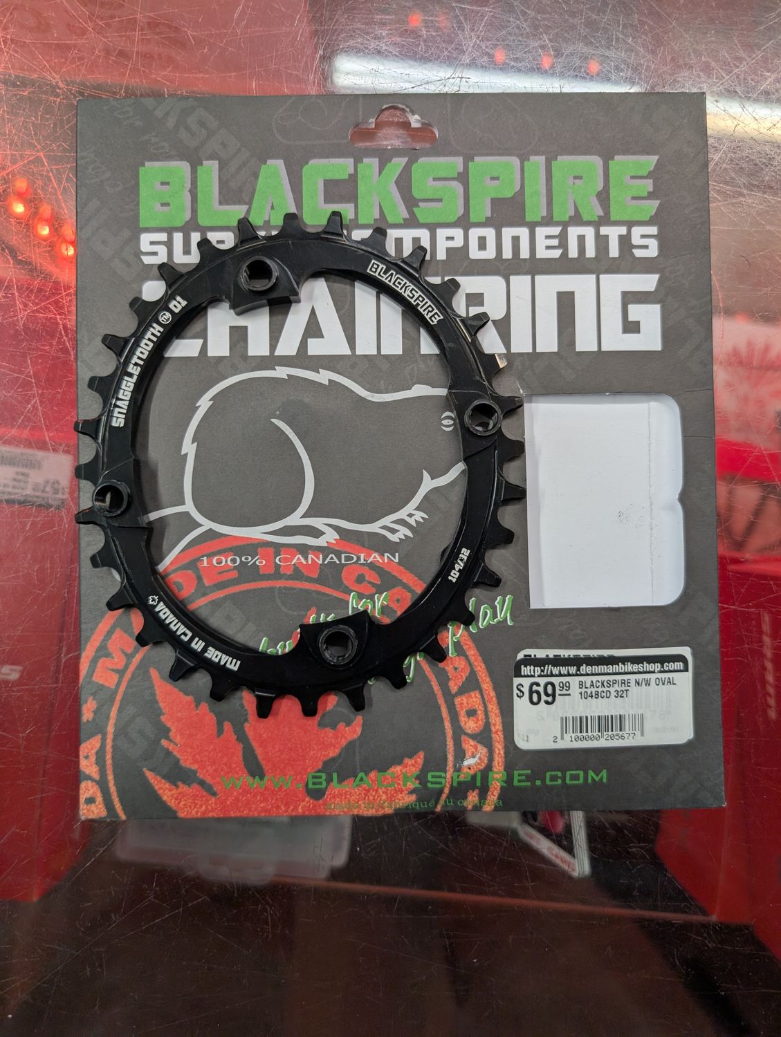 BLACKSPIRE N/W OVAL 104BCD 32T