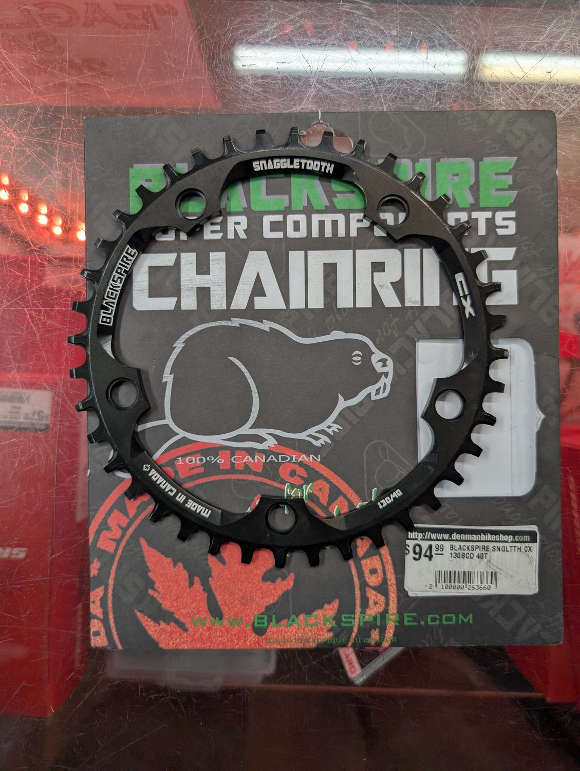 BLACKSPIRE SNGLTTH CX 130BCD 40T