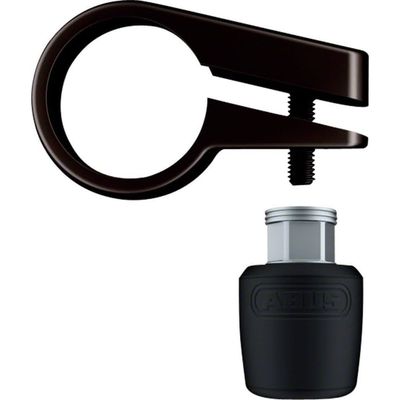 Abus Nutfix Locking Seatpost Clamp - 28.6mm - Black/Black