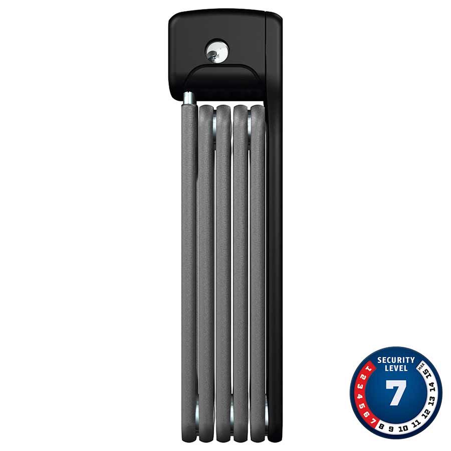 Abus Bordo Lite 6055K Folding Lock - 85cm - Black (SR Seat Mount)