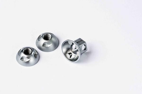 Pinhead Solid Axle Lock Nuts - 10mm Pair
