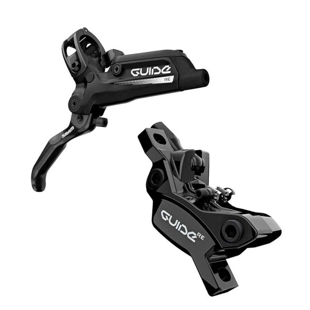 Sram Guide RE Hydraulic Disc Brake - Rear - Black - Pre-assembled