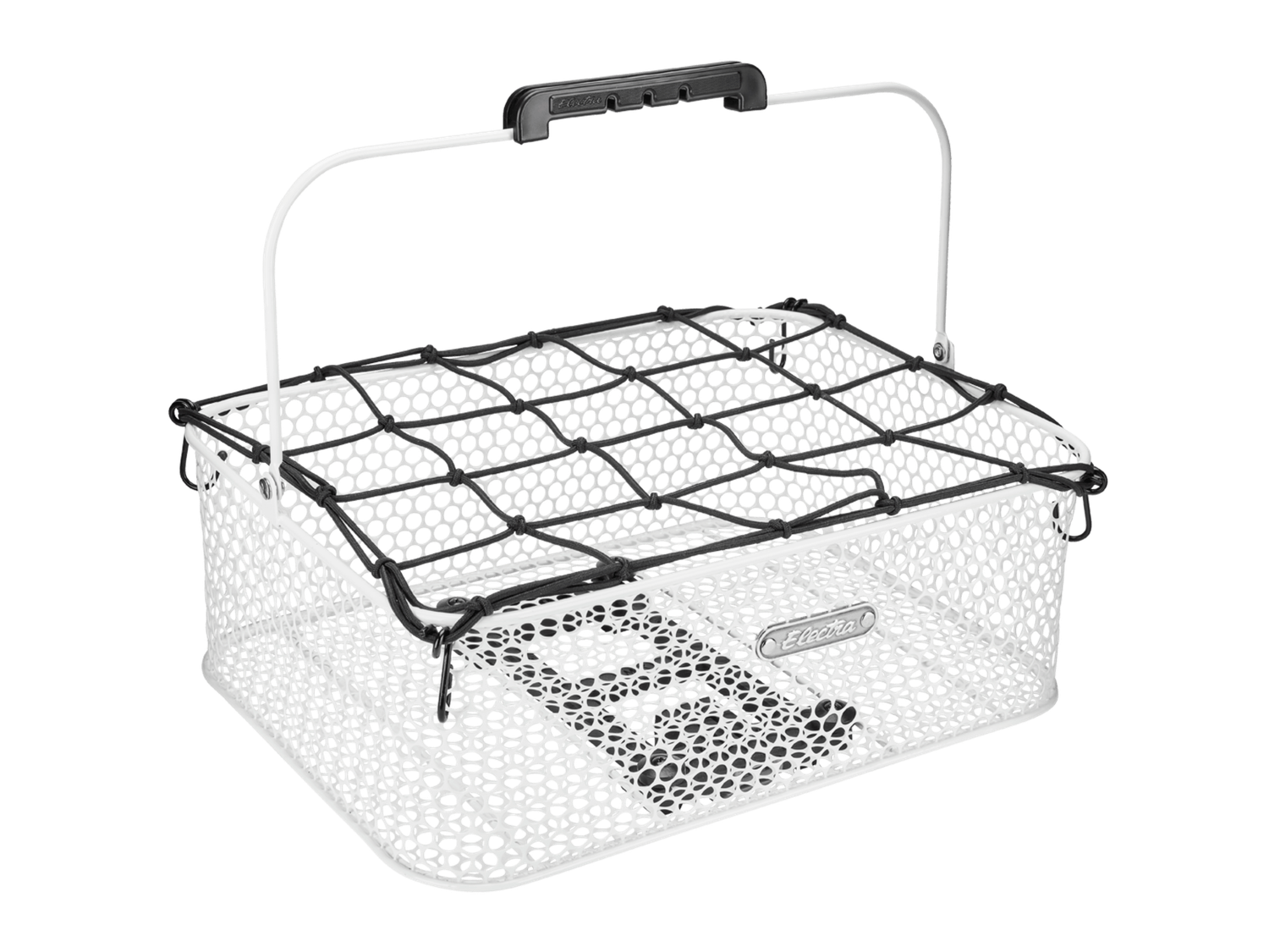 Electra Honeycomb Low Profile MIK Rear Basket - White
