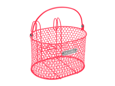 Electra Honeycomb Small Hook Front Basket - Pink