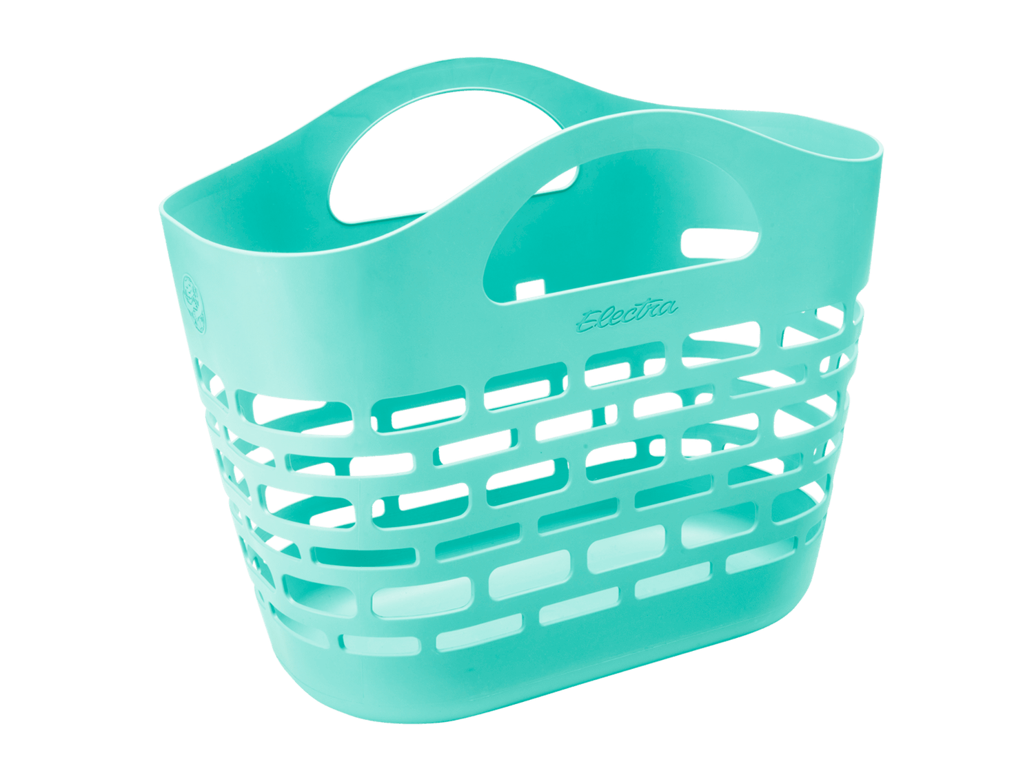 Electra Plasket Front Basket - Mint Green