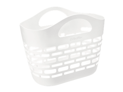 Electra Plasket Front Basket - Shell White