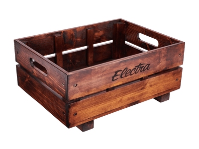 Electra Wooden MIK Bike Crate - Brown