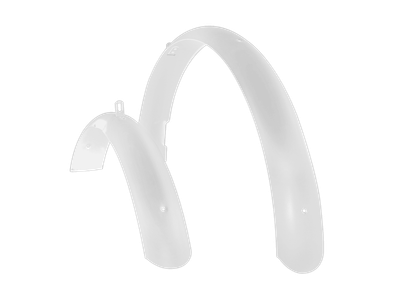 Electra CruiserStep Thru Alloy Fender - White