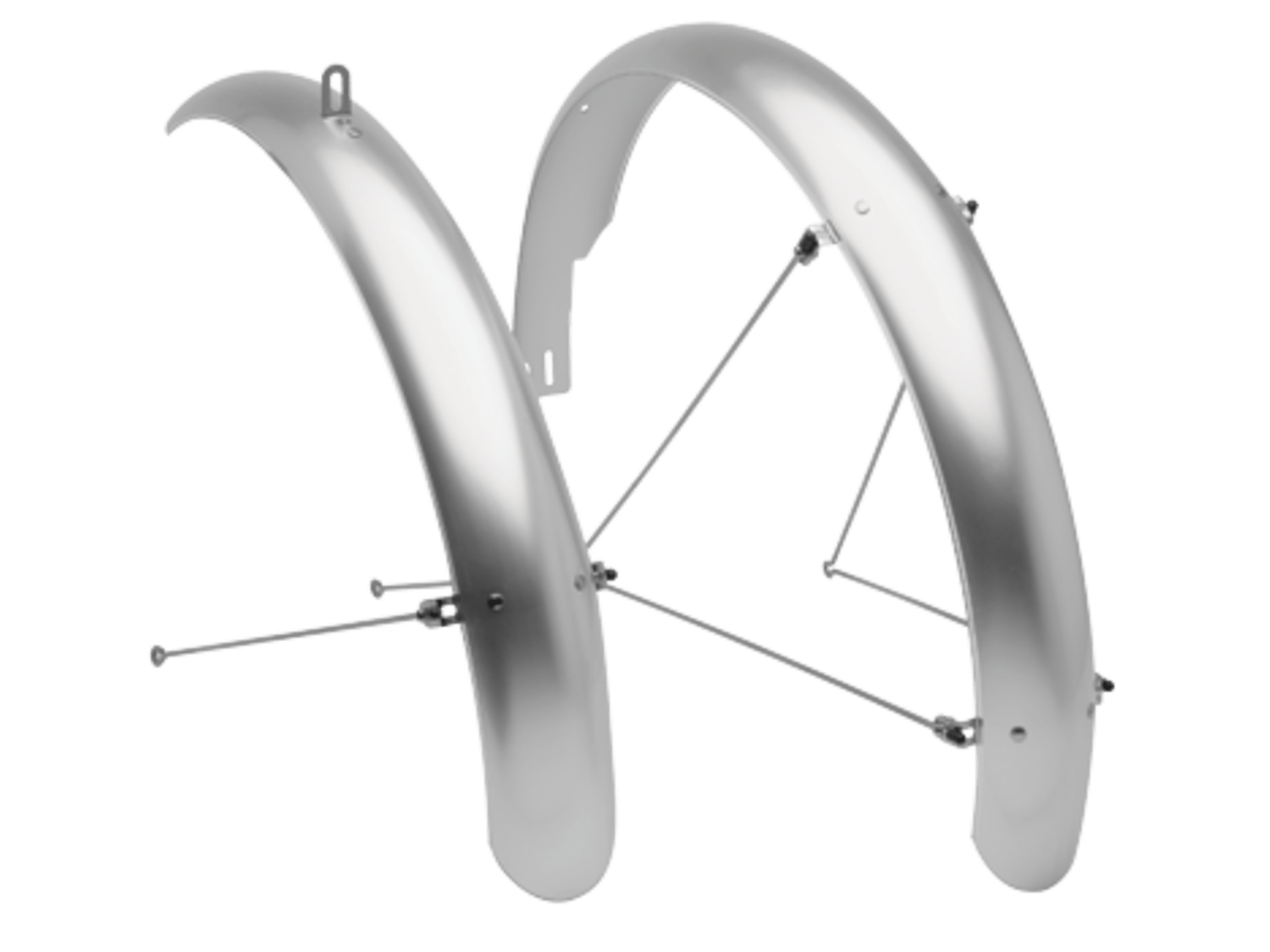 Electra Townie Balloon Fender Plastic - Silver