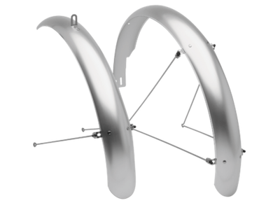 Electra Townie Balloon Fender Plastic - Silver