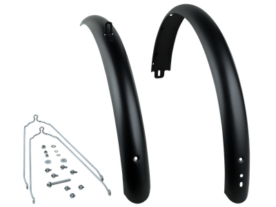 Electra Townie Original 7D EQ Step Over Fenders - Matte Black (Pair)