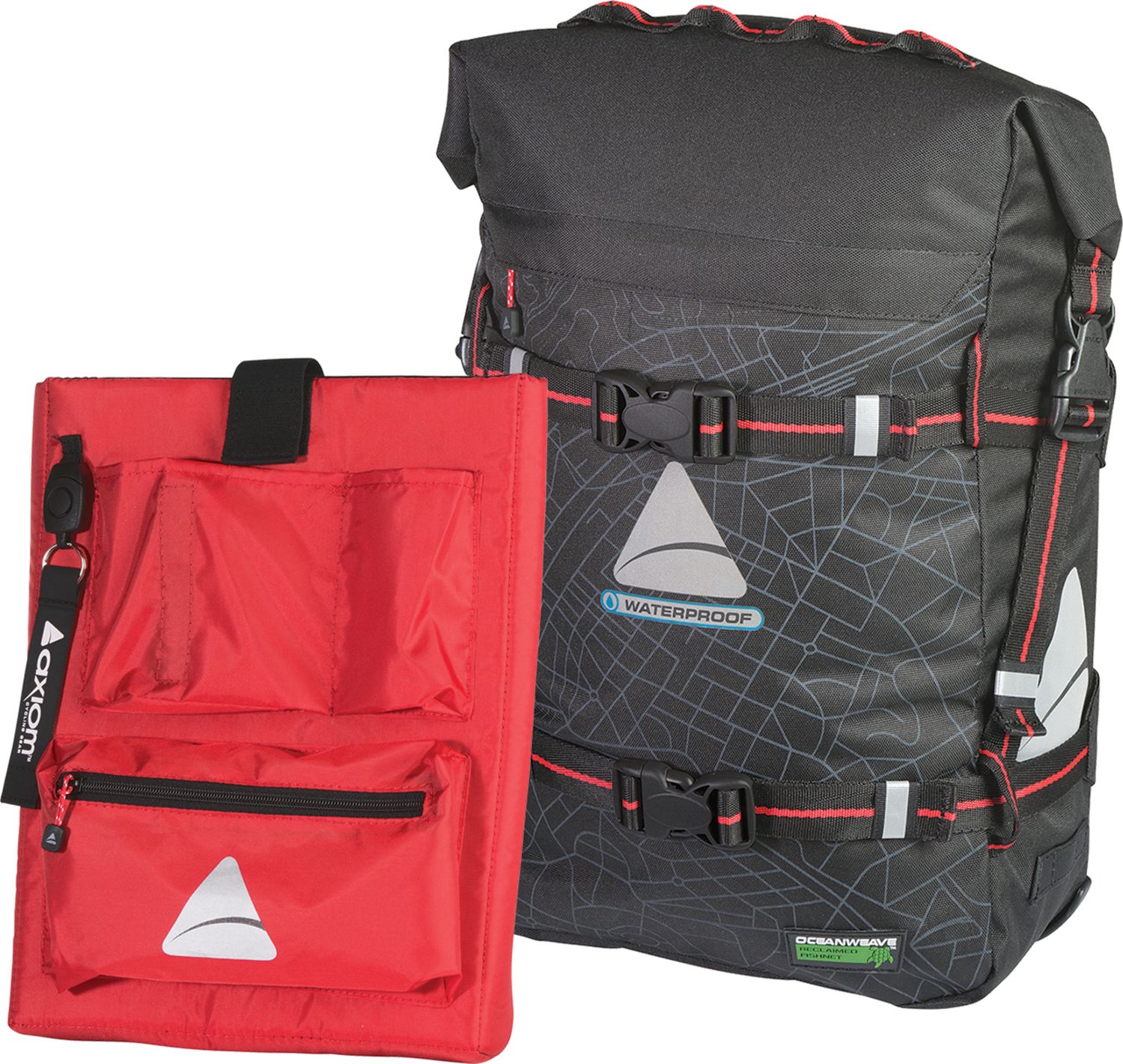 Axiom Monsoon Oceanweave P18+ Pannier Bag - Single - 18L