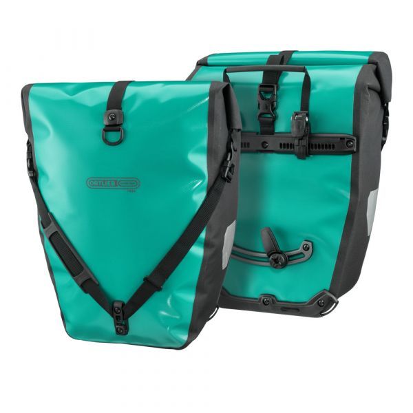 Ortlieb Back Roller Free Pannier Bags - QL2.1 - 40L -Lagoon/Black