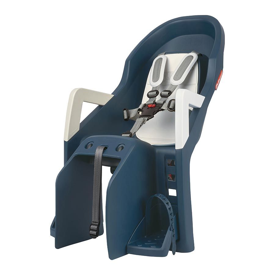 Polisport Guppy Maxi+ CFS Seat Rack Mount Blue/Cream (rack not included)
