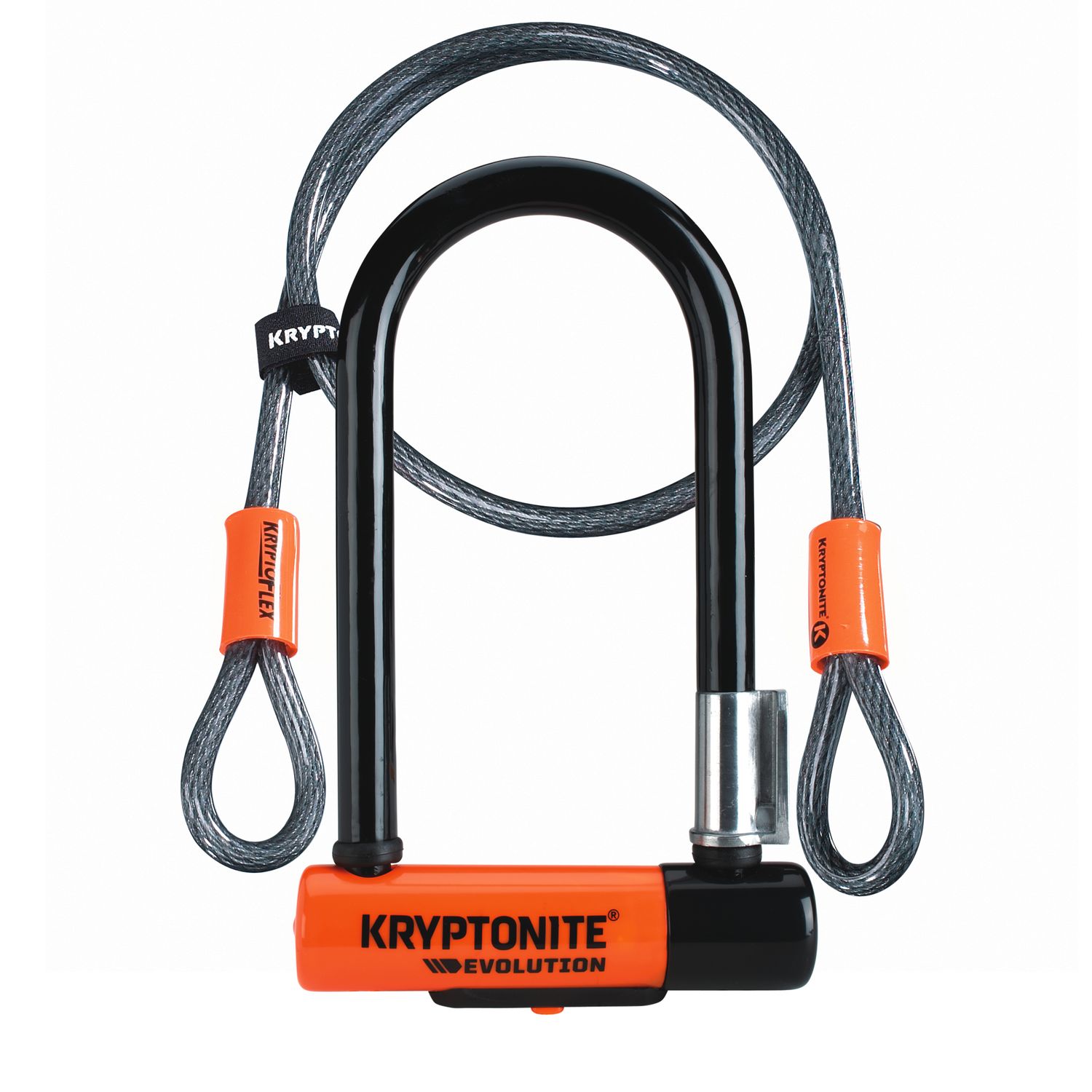 Kryptonite Evolution Mini 7 w/ 4&#39; Flex Cable
