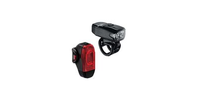Lezyne KTV Drive Front/Rear Light Set USB - Black