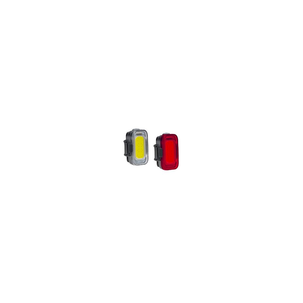 Blackburn Grid USB Front/Rear Light Set - Black