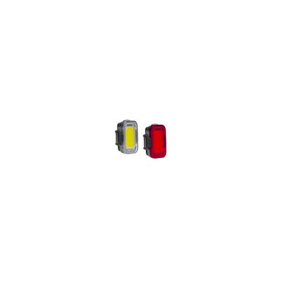 Blackburn Grid USB Front/Rear Light Set - Black
