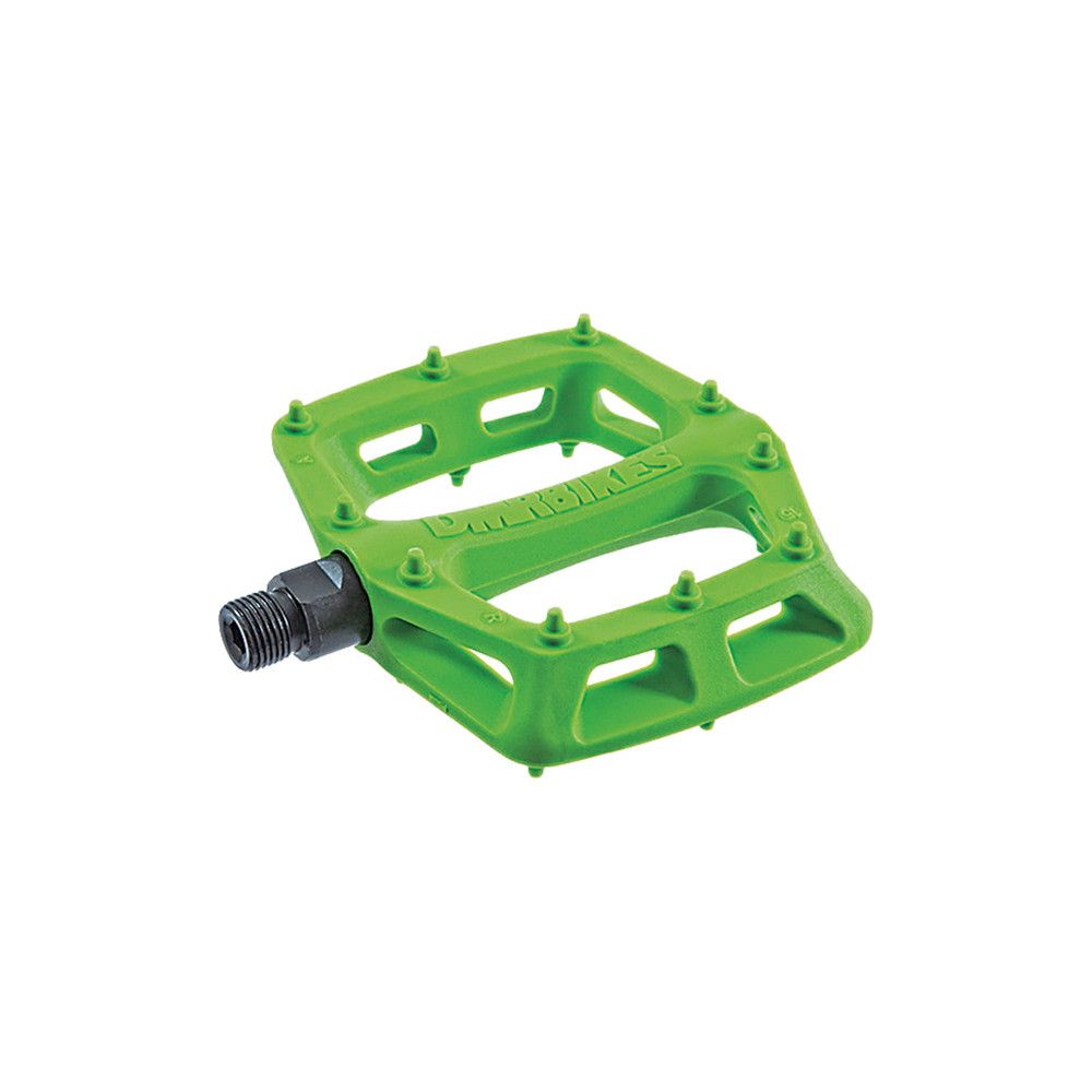 DMR V6 Poly Flat Pedal - Green