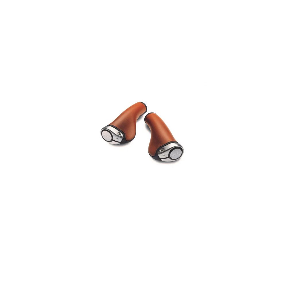 Brooks GP1 (Ergo) Grips 130mm/100mm - Honey / Silver