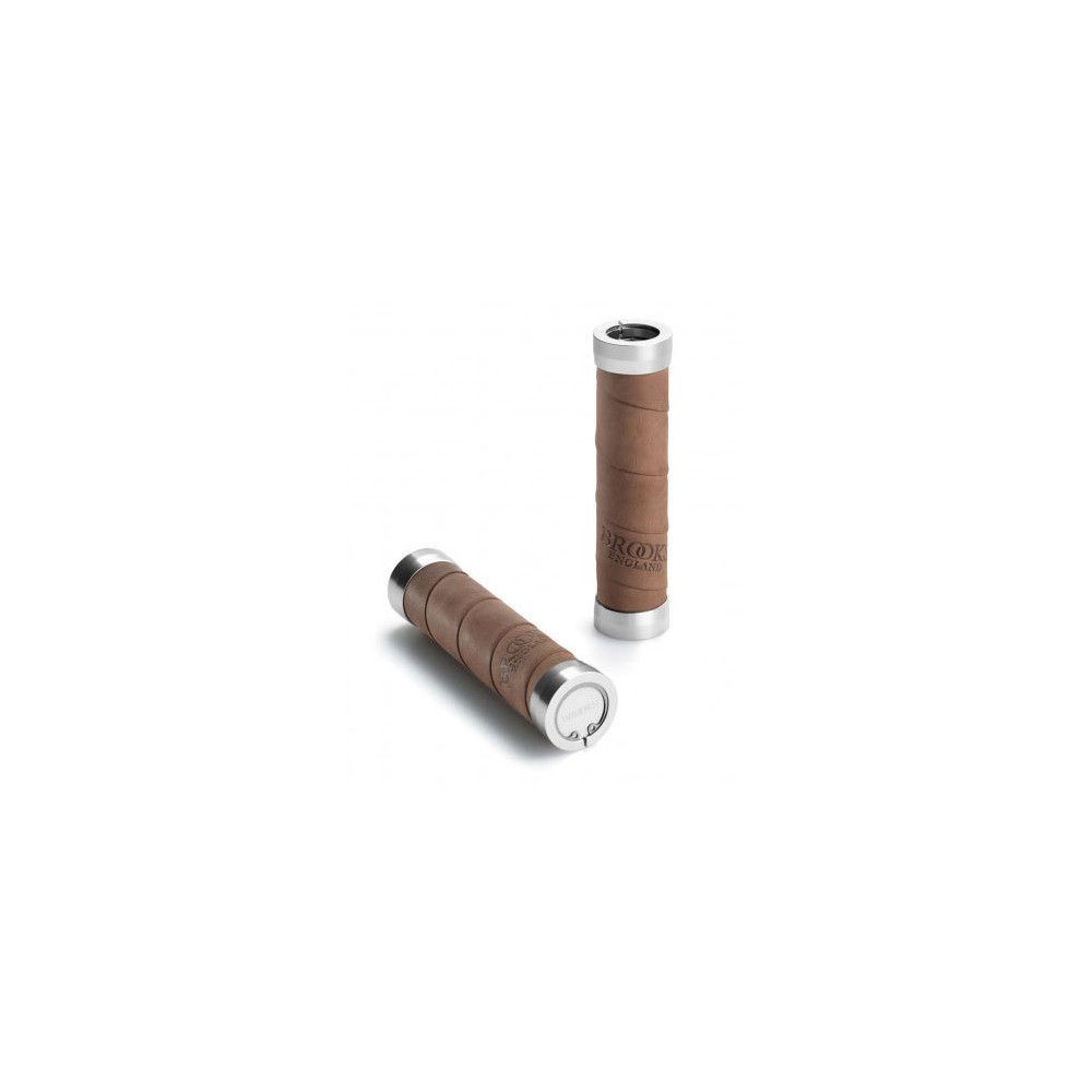 Brooks Slender Grips 100/100 -Leather Wrap - Aged