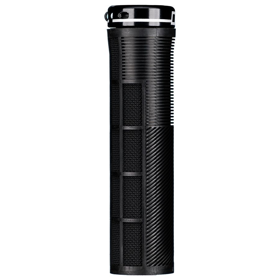 Deity Knuckleduster Lock On Grips - Black