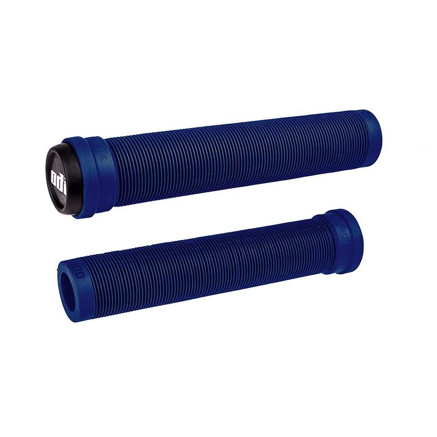 ODI Longneck SLX Grips - Navy Blue (Flangeless / Soft)
