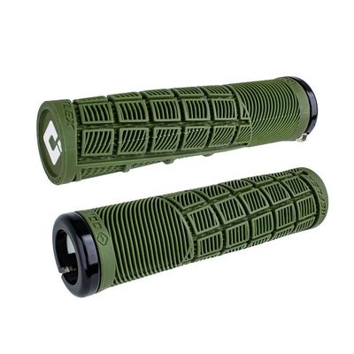 ODI Reflex 2.1 Lock-On Grips - Army Green - 33.5mm Diameter
