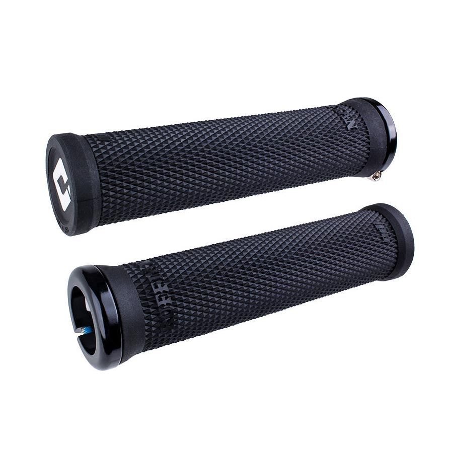 ODI Ruffian 2.1 Lock-On Grips - Black - 30mm Diameter
