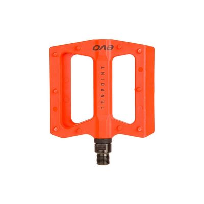 EVO Tenpoint Nylon Platform Pedals - Orange
