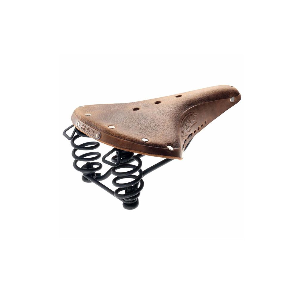Brooks B67 Short Softened Dark Tan (Aged)