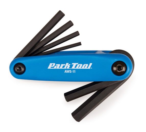 Park Tool  AWS-11 Folding hex wrench (3mm, 4mm, 5mm, 6mm, 8mm, 10mm)