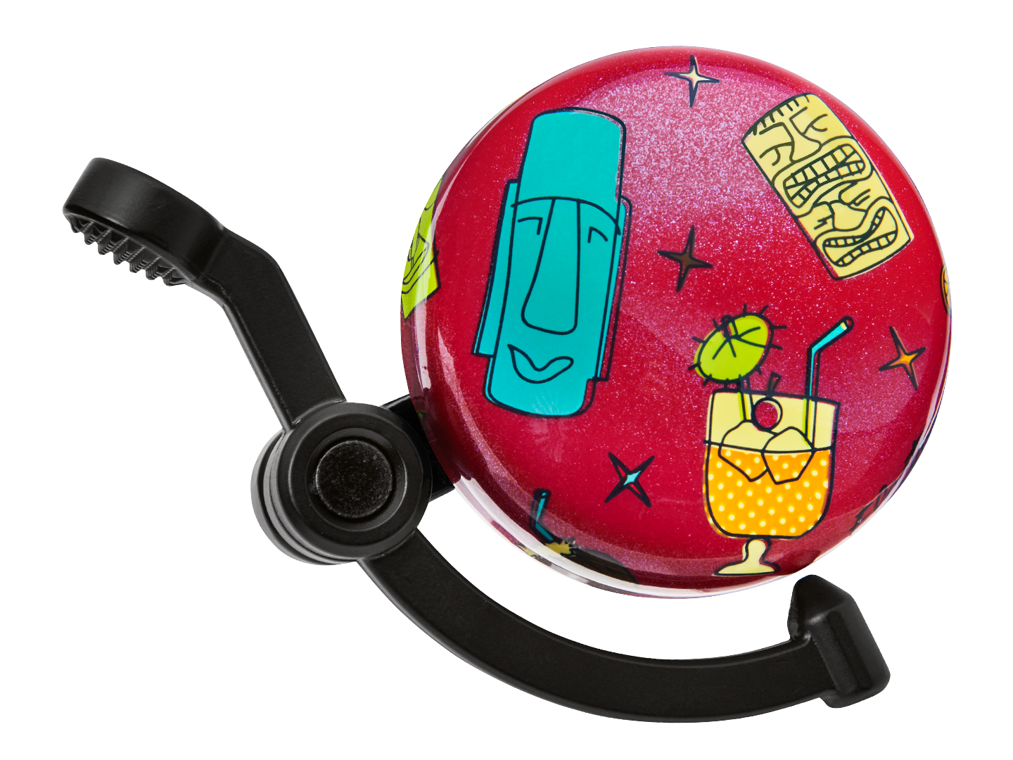Electra Domed Linear Bell - Tiki Red