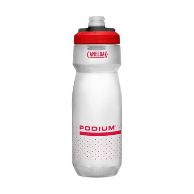 Camelbak Podium Chill 24oz Water Bottle - Fiery Red/White