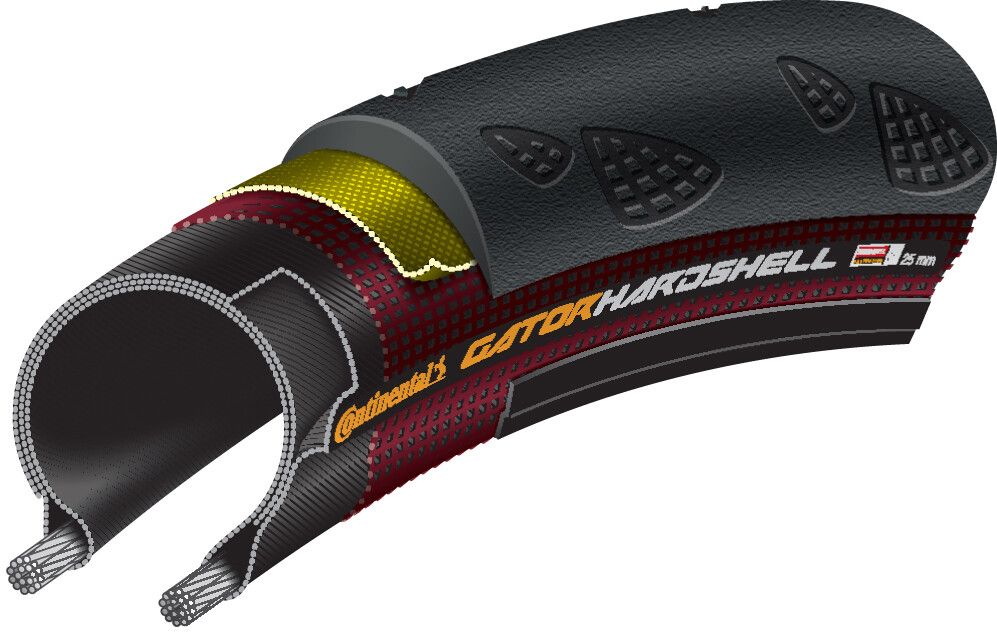 Continental Gatorskin 700 x 28 Folding Duraskin - Black