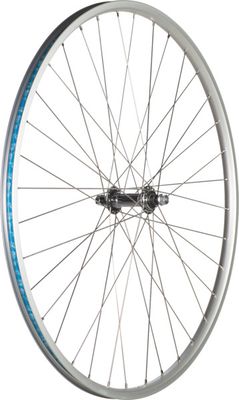 49N Road 27x1-1/4 / 630  Rim Brake Nutted Front silver Wheel