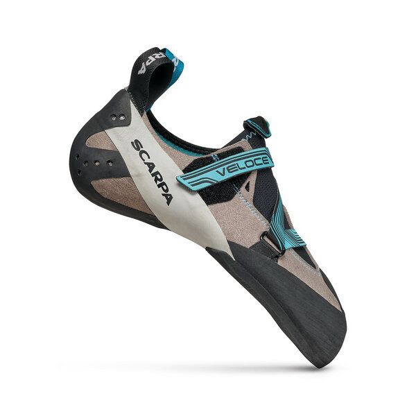 Scarpa - Veloce Wmn - Light Gray/Maledive - Women&#39;s Climbing Shoes