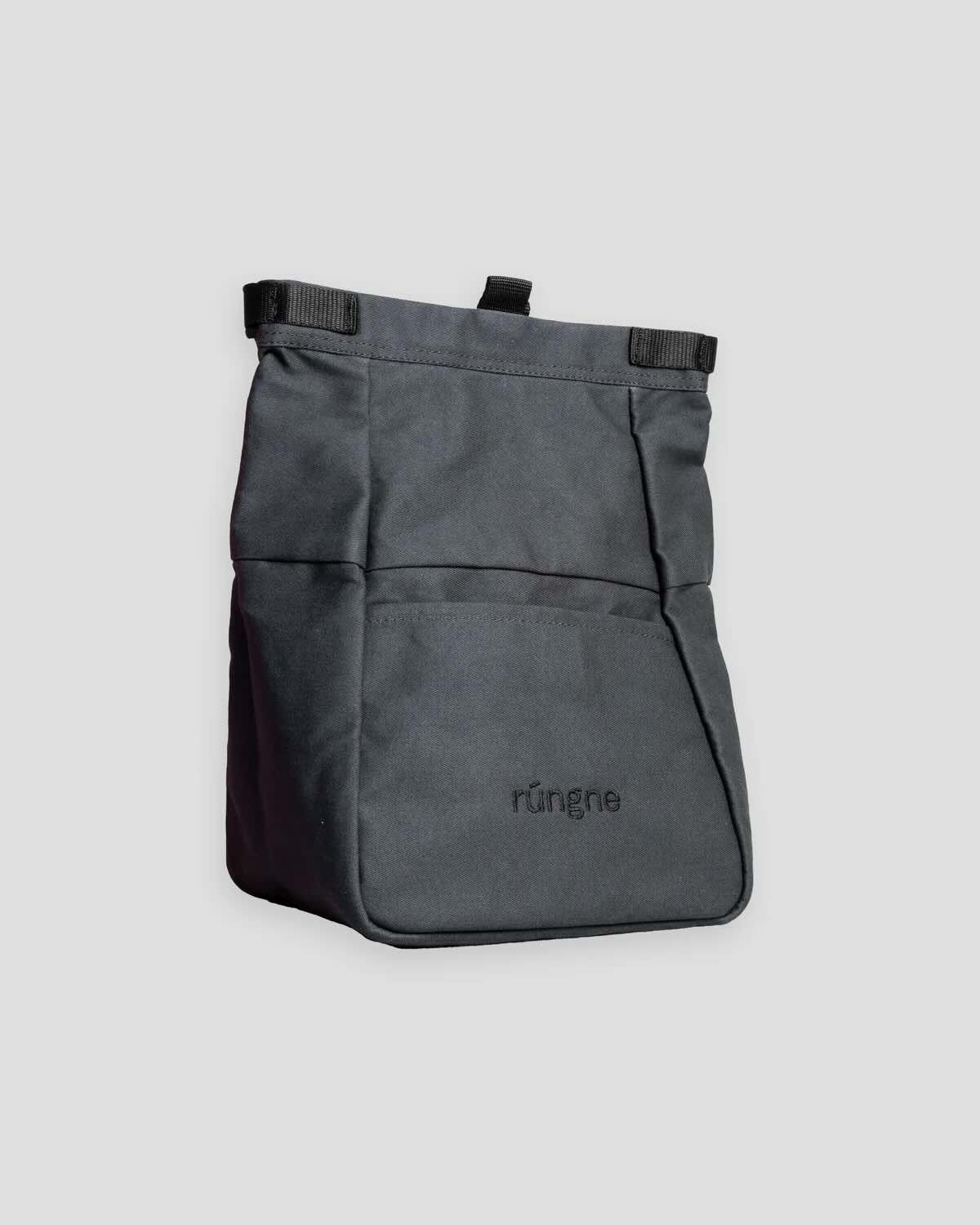 Rúngne - Craft Chalk Bucket - Bouldering Chalk Bag, Colour: Dark Grey
