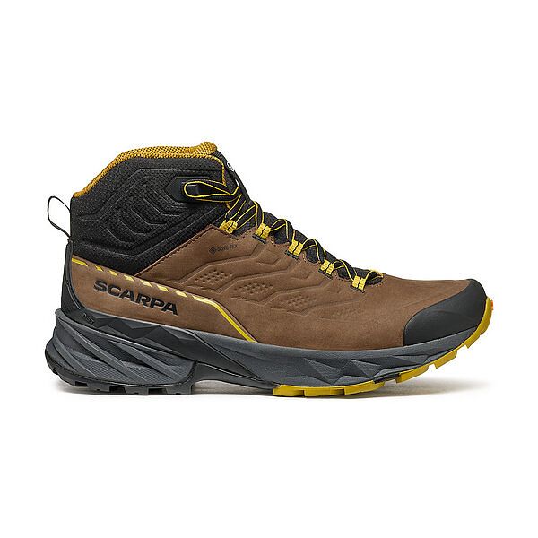 Scarpa - Rush 2 Pro Mid GTX - Brown/Sulphur - Men&#39;s Hiking Shoes