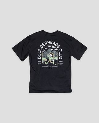 Rúngne - Boulderheads Tee - Oversized Fit - Black