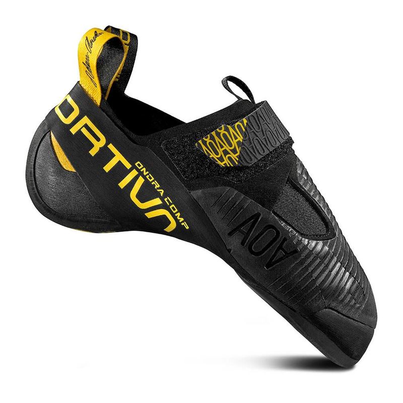 La Sportiva - Ondra Comp - Black/Yellow - Men&#39;s Climbing Shoes